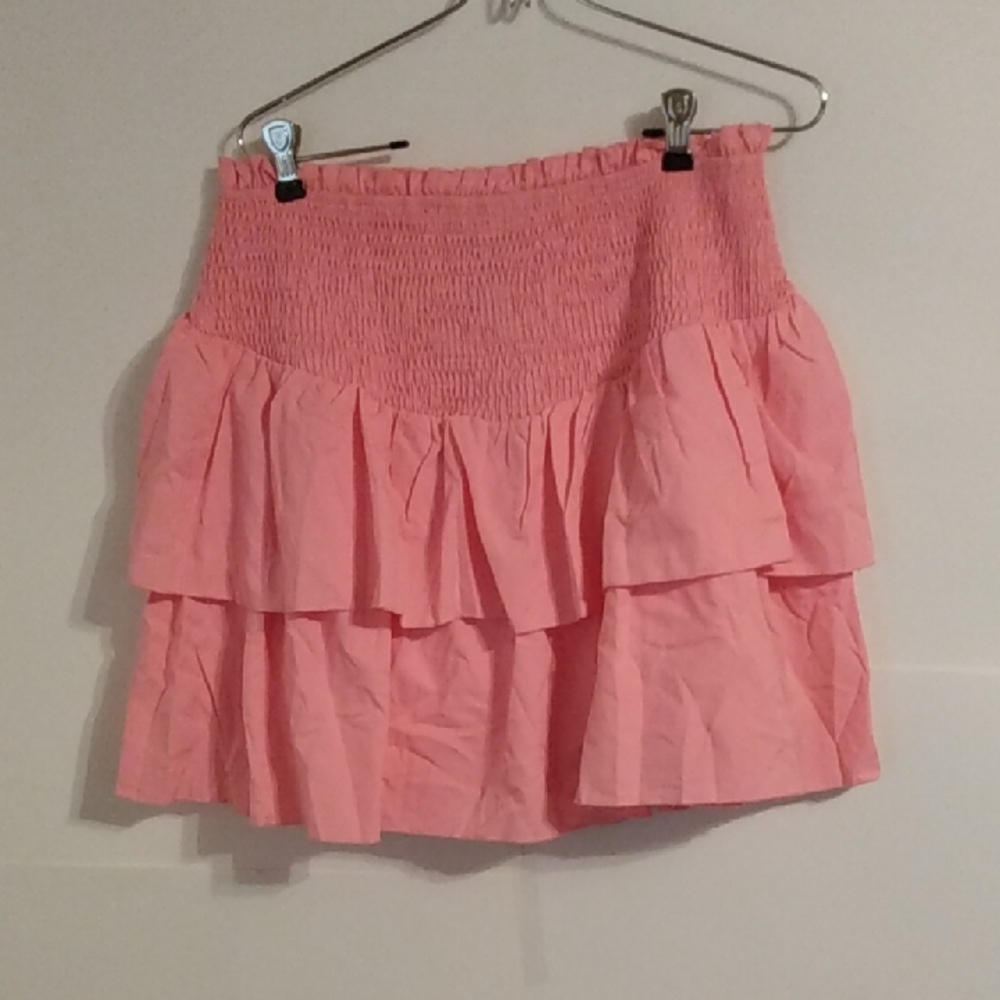 Tiered Ruffled Tutu Miniskirt With Shorts XL Athletic